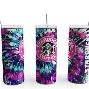 20 or 30 oz Stainless Steel Coffee Inspired Tumblers SKINNY